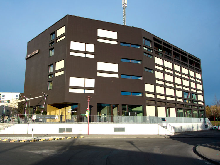 Neubau Aparthotel Rotkreuz - Gipsergeschäft Fank Buchser