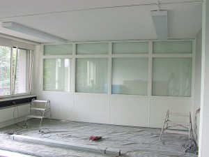 Renovation Bürogebäude Leichtbauwände