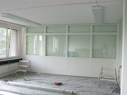 Renovation Bürogebäude Leichtbauwände